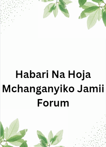 Habari Na Hoja Mchanganyiko Jamii Forum