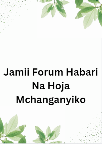 Jamii Forum Habari Na Hoja Mchanganyiko