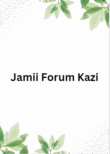 Jamii Forum Kazi