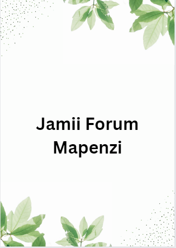 Jamii Forum Mapenzi