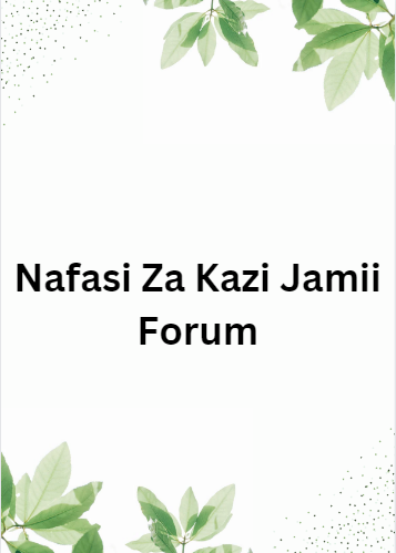 Nafasi Za Kazi Jamii Forum