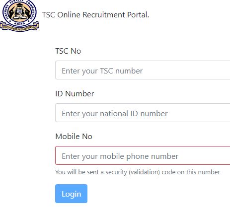 TSC teacher Profile Requirements